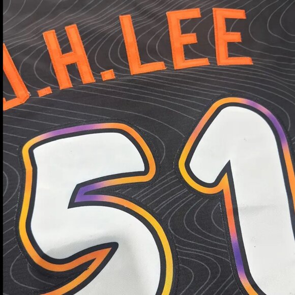 San Francisco Giants Jung Hoo Lee #51 City Connect Baseball Jersey Black - Picture 6 of 8